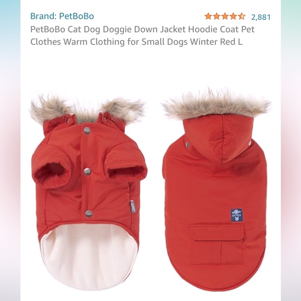 NWT Down Dog Hooded Jacket